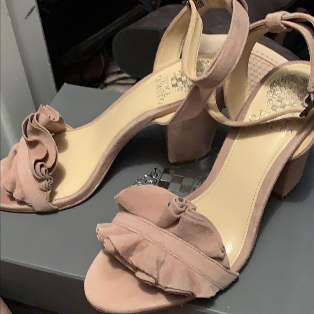 Vince Camuto sandal Heel Dusty Rose